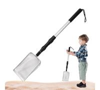 Setaccio per denti di squalo, filtro per sabbia per i risultati della spiaggia, cucchiaio in metallo per bambini dai 4 agli 8 anni, setaccio per raccogliere rocce, sandbdow per bambini e bambini