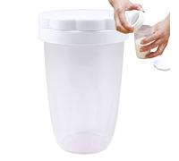 Setaccio per farina, spolverino a rete per zucchero a velo, shaker per spolverare la cottura | Strumento dispenser per ingredienti a maglia fine, coperchio in acciaio inox per spolverare cacao amido