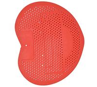 Setaccio per Orinatoio e Deodorante, Orinatoio Schermo, Filtro Orinatoio A Forma di Cuore, per Istituzioni Mediche e Luoghi Industriali, Eliminare l'odore Particolare, 19x17 x0,5 cm(Rosso)