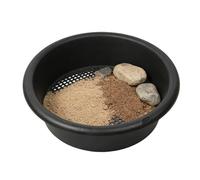 Setaccio Per Pietra Inossidabile - Diametro Maglia Standard Griglia Argento, Robusto Filtro Per Estrazione Mineraria, Attrezzatura Professionale Per Lo Smistamento Geologico | Attrezzo Da Giardino Per