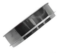 Setaccio per terreno da giardinaggio in rete metallica con fori da 6 mm, 7 mm, 12 mm, per separare il terreno da ramoscelli e altri materiali grossolani (foro rotondo 7 mm)