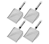 Setaccio Per Terreno Da Giardinaggio - Setaccio A Rete Per Sabbia, Sporco, Compost Per Invasatura In Acciaio Inossidabile | Pala Da Giardino Portatile 4x Per Setaccioo Da Giardino Con Sabbiaa