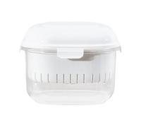 Setaccio per yogurt, con coperchio riutilizzabile, filtrazione a pressione, rete fine, strumento da cucina per latte di soia, bacche, succo di frutta, caffè, tè