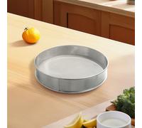 Setaccio professionale per farina in acciaio inox da 40 cm, maglia fine per la perfezione della cottura