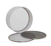 Decora Setaccio rotondo 9260181 - 3 reti in acciaio intercambiabili - Ø20 x h 7 cm