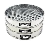Setaccio Terreno e Mirtilli 300 mm, Inox 304, Fori 1-30 mm(Roundhole12mm)