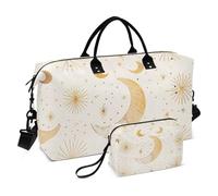 Setaro Borse Astrologia Khaki in tela con tracolla regolabile per escursionismo impermeabile