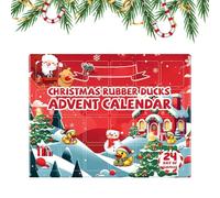 Setauoo Calendario 'Avvento Con Paperelle | Conteggio Alla Rovescia 24 Giorni,Paperella Di Per Regali Calza Decorazione Casa Aula | Attività Familiare Quotidiana Casa Festa