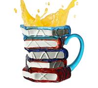 Setauoo Libro Dipinta | Caffè Decorata con Libri da Biblioteca - Accessorio Lettura per Bevande Calde e Fredde Amanti Letteratura Lettori Scrittori