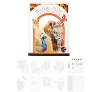 Setauoo Libro Per Acquerelli - Blocco Schizzi Portatile A 3 Pieghe | Quaderno Per L'Arte Della Pittura Ad Per Principianti,Per Principianti Artisti Uso Domestico Uso Scolastico Viaggio Relax