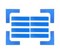 Sete Settte Line -Markers - Sottodosse regolate di aspirazione, delimitazione sportiva | Si stabilisce rapidamente, si oppone al campione | Essenziale per tennis, calcio e cestino Ba Il sito di