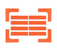 Sete Settte Line -Markers - Sottodosse regolate di aspirazione, delimitazione sportiva | Si stabilisce rapidamente, si oppone al campione | Essenziale per tennis, calcio e cestino Ba Il sito di