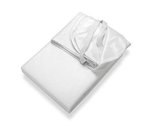 Setex, Coprimaterasso Impermeabile in Mollettone, Bianco (Weiß), 100 cm x 200 cm