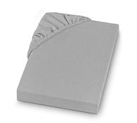 SETEX GOTS Lenzuola ad Angoli Elastici, Grigio, 200 x 200