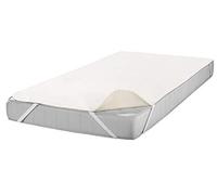 Setex Kalmuck Coprisedile Bianco con 4 Angoli - Coprimaterasso 120 x 200 cm per materassi da 15 - 22 cm di altezza - Lenzuolo con angoli in 100% cotone Oeko-Tex Standard 100 - Coprimaterasso materasso