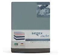 SETEX Lenzuola ad Angoli Elastici, Giada Scuro, 90 x 200 x 25