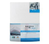 SETEX, Molton, coprimaterasso, con Elastico agli Angoli, di Colore Bianco, 1308,