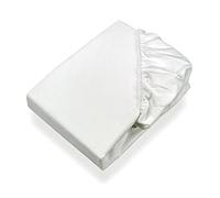 SETEX, Molton, coprimaterasso, con Elastico agli Angoli, di Colore Bianco, 1308, Cotone, Bianco, 90 x 190 cm