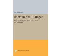 Seth Lerer Boethius and Dialogue (Copertina rigida) Princeton Legacy Library