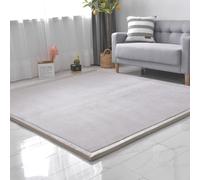 SETHEPACE 3CM Addensato Tappeto Gioco Bambini, Tappeto Morbido Neonato Gattonamento, Antiscivolo Tappeti Bambini Cameretta per Ragazzi, Ragazze(Grigio, 100 * 150CM)