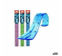 Seti di righelli Maped Twist'n Flex Multicolore 30 cm [20 Unità]