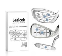 Seticek Nastro Professionale da Golf, 150 Pezzi, analisi dei Punti Dolci e della coerenza, migliora la precisione e la Distanza dello Swing