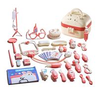 setmedico per bambini | Finta medico setper bambini con design per valigie - setdi giochi di ruolo, Kids doctorPlayset, Dottore Finge Play, multifunzionale, illuminazione e suono per il gioco fint