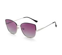 SETNGB Eleganti occhiali da sole polarizzati anti-UV a forma di occhio di gatto per donna, ideali per viaggi, fotografia di strada, guida e protezione solare, C4, 143 * 142 * 50mm