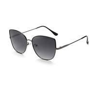 SETNGB Eleganti occhiali da sole polarizzati anti-UV a forma di occhio di gatto per donna, ideali per viaggi, fotografia di strada, guida e protezione solare, C1, 143 * 142 * 50mm