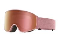 SETNGB Occhiali da sci ribaltabili antiappannamento a doppio strato, eleganti, per uomo e donna, colore Sugar Silk Peach Mist, 1 pezzo, 2026