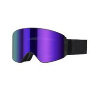 SETNGB Occhiali da sci/snowboard 2026 eleganti con doppio strato magnetico a cambio rapido, antiappannamento, protezione UV400, colore viola fantasma, 185 * 105 mm