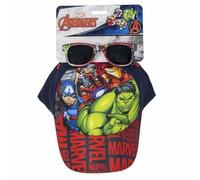 CERDÁ LIFE'S LITTLE MOMENTS Set Cappello e Occhiali da Sole Avengers, Multicolore, Standard Unisex-Bambini e Ragazzi