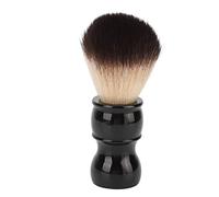Setole morbide in nylon - Pennello per barba uomo con manico in resina. Ideale per la cura del viso a casa, in viaggio o dal barbiere.