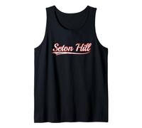 Seton Hill Vintage Varsity Distressed Throwback Style Canotta