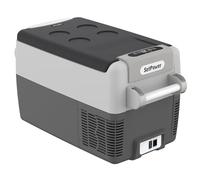 Setpower AJ30 Frigorifero portatile congelatore portatile refrigeratore elettrico da 32 quarti, frigorifero per auto, cavo da 12/24 V CC e 110/240 V CA, frigorifero per auto per campeggio,