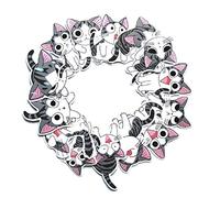 SetProducts Top Adesivi ! Lotto di 14 Adesivi De Chi Casa Dolce Casa - Stickers Vinili - Non Volgari di Alta qualità Gatto Chi - Personalizzazione Computer, Laptop, Valigie, Moto, Skateboard