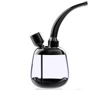 SETSCZY Bong, Glass Bong, Thick Glass Cup Bong, Glass Bottle Smoking Pipe, Water Pipes, Oil Rig Bong Hookah Set, for Smokers, Club, Bar,G