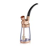 SETSCZY Bong in plastica con Filtro, Narghilè Set di Shisha Oil Rig Bong in plastica con Tubo Bong in Vetro per Fumare Bong per Fumare Piacere Lontano da avvelenamento da nicotina