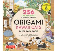 Setsu Broderick Origami Kawaii Cats Paper Pack Book (Tascabile)