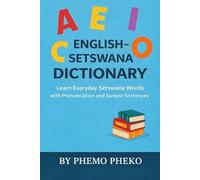SETSWANA -ENGLISH MINI DICTIONARY-100 WORDS