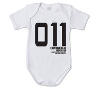 Settantallora - Body Tutina Bimbo Neonato J2401 Experimental Property of Hawkins National Laboratory Case Study Eleven 11 Taglia 3/6 Mesi