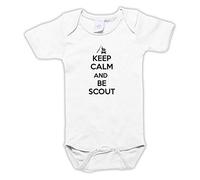 Settantallora - Body Tutina Bimbo Neonato J3419 Keep Calm And Be Scout Taglia M