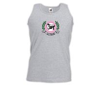 Settantallora - Canottiera Uomo J3816 Ultras Palermo Fun Old Shool Rosa NeroTaglia S