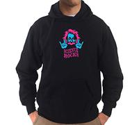 Settantallora - Felpa con Cappuccio J3747 Einstein Icon Science Rocks Taglia L