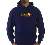 Settantallora - Felpa con Cappuccio J3896 LeggendAri Maglia Celebrativa Lecce Ultras Taglia M