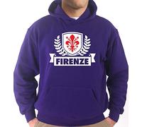 Settantallora - Felpa con Cappuccio KJ1349 Città Firenze Taglia M