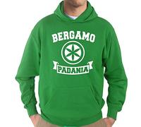 Settantallora - Felpa con Cappuccio KJ1417 Lega Nord Bergamo Taglia L