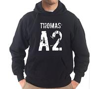 Settantallora - Felpa con Cappuccio KJ2698 Thomas A2 Runner Taglia XL