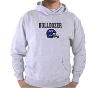 Settantallora - Felpa con Cappuccio KJ276 Bulldozer Bud Spencer Taglia L