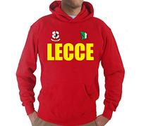 Settantallora - Felpa con Cappuccio KJ2809 Citta d'Italia Lecce Taglia XL